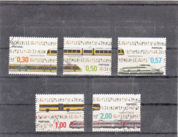 Portugal, (69), Transportes Públicos, 2005, Mundifil Nº 3206 A 3210 Used - Oblitérés