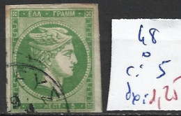 GRECE 48 Oblitéré Côte 5 € - Used Stamps