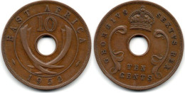 MA 29939  / East Africa 10 Cents 1952 H TTB - Other - Africa