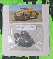 Kit Maqueta Para Montar Y Pintar - Vehículo Militar - Sd-Kfz 222 . WWII. - Militaire Voertuigen