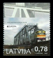 SALE!!! LATVIA LETONIA LETTONIE LETTLAND 2018 EUROPA CEPT Stamp From Booklet MNH ** - 2018