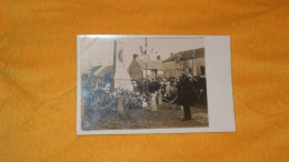 CARTE POSTALE PHOTO ANCIENNE NON CIRCULEE DATE ?../ LES HABITANTS DE LA COMMUNE D'ENNERY A LEURS ENFANTS..MONUMENT AUX.. - Ennery