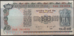 India 100 Rupees - OLD Note With Signature K.R.PURI (1975-77) Used - Indien