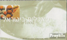 Israel 1563-1565 MH (kompl.Ausg.) Markenheftchen Postfrisch 2000 Israelische Speisen - Ungebraucht (ohne Tabs)