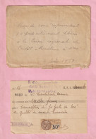 DUNKERQUE - RECU BANQUE CAISSE REGIONALE DE CREDIT MARITIME DE DUNKERQUE - 1928 - - Bank & Versicherung