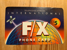 Prepaid Phonecard USA, Frontier Communications, F/X - Autres & Non Classés