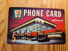 Prepaid Phonecard USA, MCI - 7Eleven - Autres & Non Classés