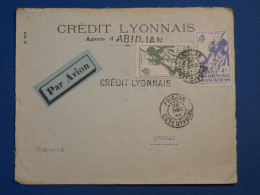 DH8  AOF. COTE D IVOIRE BELLE   LETTRE  28 DEC.  1969 ABIDJAN A COGNAC FRANCE  ++AFF. INTERESSANT++  +++ - Brieven En Documenten