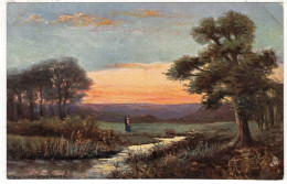 Evening Near HAYES - Tuck Oilette 1533 - Middlesex