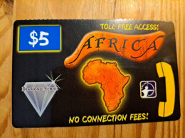 Prepaid Phonecard USA, Archer - Africa - Autres & Non Classés