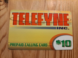 Prepaid Phonecard USA, Telefyne Inc. - Autres & Non Classés