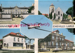 94 - CHEVILLY LARUE - MONASTERE  EGLISE  POSTE  MAIRIE  CARAVELLE EN VOL - Chevilly Larue