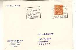 Finlande - Carte Postale De 1960 - Oblit Yläkoli - - Covers & Documents