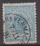 Luxembourg N°45 - 1859-1880 Armoiries