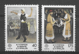 Cyprus 1981.  Europa Mi 547-48  (**) - 1981