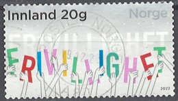 Norwegen Norway 2022. Mi.Nr. 2087, Used O - Oblitérés