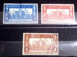 EGYPT  1931 – AGRICULTURAL & INDUSTRIAL EXHIBITION - SG 182/4, VF - Gebruikt