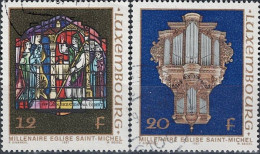 Luxemburg - 1000 Jahre Sankt-Michaelis-Kirche (MiNr: 1176/7) 1987 - Gest Used Obl - Gebraucht