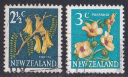 Nouvelle Zélande  1960 - 1969    Y&T  N °  446   447  Oblitéré - Used Stamps