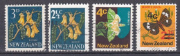 Nouvelle Zélande  1960 - 1969    Y&T  N °  387  446   513   533  Oblitéré - Usati