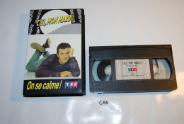 CA6 K7 - Cassette Vidéo VHS - CIEL MON MARDI - ON SE CALME - TF1 - Komedie