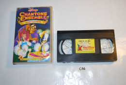 CA6 K7 - Cassette Vidéo VHS - CHANTONS ENSEMBLE - C'EST LA FETE - Kinderen & Familie