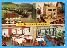 OLI1047, Café Und Speise-Restaurant Belchenblick, Münstertal, Schwarzwald, GF, Circulée 1975 - Münstertal