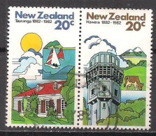 Neuseeland  (1982)  Mi.Nr.  835 + 836  Gest. / Used (7fi03) Paar /pair - Usati