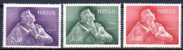 Portugal: Yvert N° 838/840*; écrivain; Cote 99.50€ - Unused Stamps