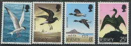 Jersey:Unused Stamps Birds, Gulls, Geese, 1975, MNH - Seagulls