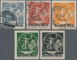 Deutsches Reich - Inflation: 1920 Die Hohen Markwerte Von 3 M. Bis 20 M. Je Mit - Used Stamps