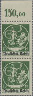 Deutsches Reich - Inflation: 1920 10 M. Schwärzlicholivgrün Im Senkrechten Oberr - Ungebraucht