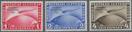 Deutsches Reich - 3. Reich: 1933, Chicagofahrt, Kompletter Satz 1 M - 4 M, Einwa - Ungebraucht