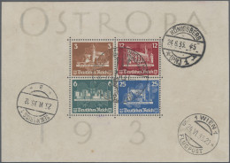 Deutsches Reich - 3. Reich: 1935, OSTROPA-Block Mit Sonderstempel "KÖNIGSBERG (P - Used Stamps