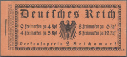 Deutsches Reich - Markenheftchen: 1932, Reichspräsidenten, Komplettes Markenheft - Postzegelboekjes