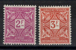 Haute Volta - Taxe YV 19 & 20 N* MH , Cote 35 Euros - Postage Due