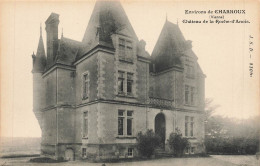 CHARROUX : CHATEAU DE LA ROCHE D'ANOIS - Charroux