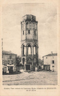 CHARROUX : CLOCHER ET TOUR DE L'EGLISE - Charroux