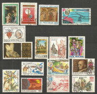 VATICANO CONJUNTO DE SELLOS USADOS VALORES ALTOS - Used Stamps