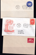 USA 1947 And Up 9 Postal Stationary Covers/Air Letter Aerogramme 15866 - Otros & Sin Clasificación