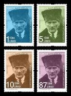 Turkey 2023 Mih. D444/47 President Mustafa Kemal Ataturk MNH ** - Sellos De Servicio