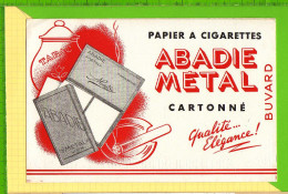 Buvard & Blotter Paper : Papiers A Cigarettes ABADIE METAL Cartonné - Tobacco