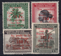 BELGISCH-CONGO 1947 - MNH - Mi 248-251 - Nuevos