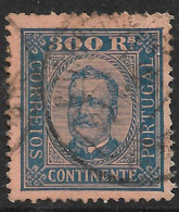 5Portugal – 1892 King Carlos 300 Réis Used Stamp - Oblitérés