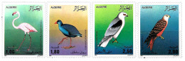 #60013 ALGERIA 1987 FAUNA BIRDS YV 905-8 MNH - Flamingos