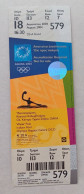 Athens 2004 Olympic Games -  Water Polo Unused Ticket, Code: 579 - Bekleidung, Souvenirs Und Sonstige