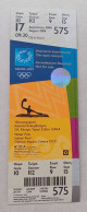 Athens 2004 Olympic Games -  Water Polo Unused Ticket, Code: 575 - Apparel, Souvenirs & Other