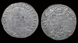 Netherland Heerlijkheid Overijssel Filips II 1/5 Filipsdaalder 1567 - Provincial Coinage