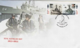 Australia 2011 Royal Australian Navy FDC - Poststempel