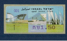 ISRAËL, **, Yv D 41, Mi ATM 56, Ashdod, - Franking Labels